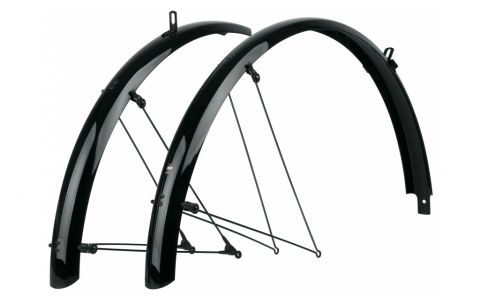 Sada blatníkov SKS Bluemels Basic 28" Black – 45 mm