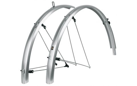 Sada blatníkov SKS Bluemels Basic 28" Silver – 55 mm