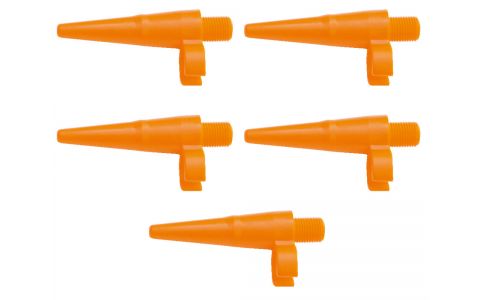Pumpa Náhradné diely SKS Universal Plastic Mattress Adapter, sada 5 ks