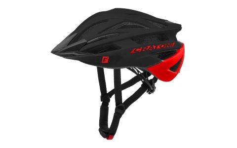 Prilba CRATONI Agravic Black/Red Matt - S/M (54-58cm)