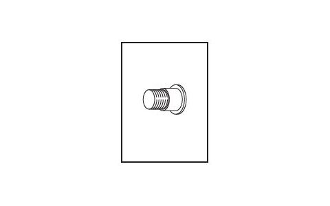 Servis FULCRUM Vložka pre nipl k magnetu / Magnet-attracting nipple insert for Racing 1,0, Red Metal