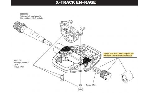 Náradie LOOK X-TRACK tool