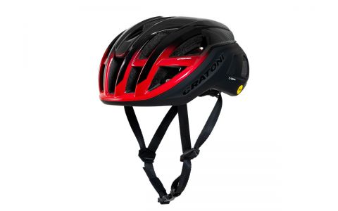 Prilba CRATONI C-Zero MIPS Black/Red Glossy Matt - M/L (56-58cm)