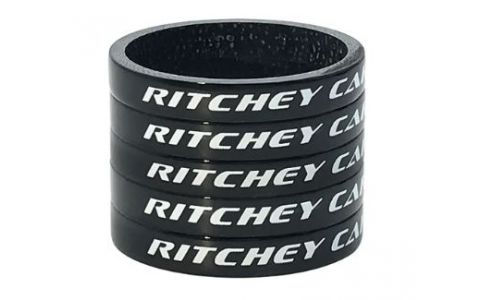 Podložky RITCHEY WCS Carbon Black UD Glossy 5x5mm