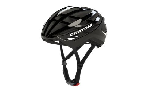 Prilba CRATONI C-Vento Black Glossy/Matt - M/L (56-60cm)