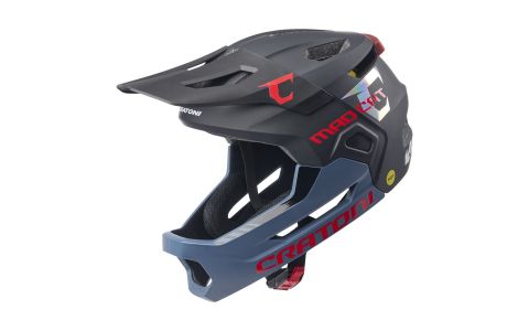 Detská Prilba CRATONI MadCat MIPS Gunmetal/Red Matt - S/M (49-56cm) Detská Prilba CRATONI MadCat MIPS Gunmetal/Red Matt - S/M (49-56cm)