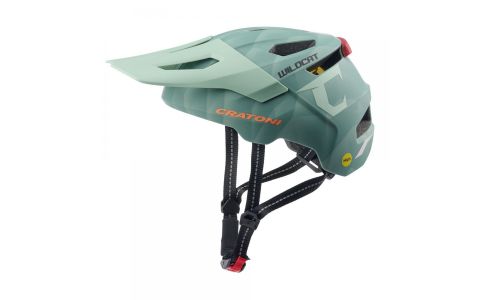 Detská prilba CRATONI WildCat MIPS Sage Matt - S/M (49-56cm)