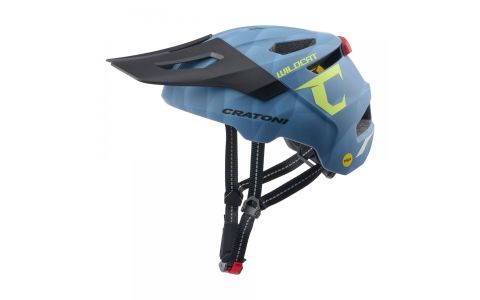 Detská prilba CRATONI WildCat MIPS Steelblue Matt - S/M (49-56cm)