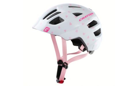 Dětská helma CRATONI Maxster Rose Glossy  - S (48-53 cm)