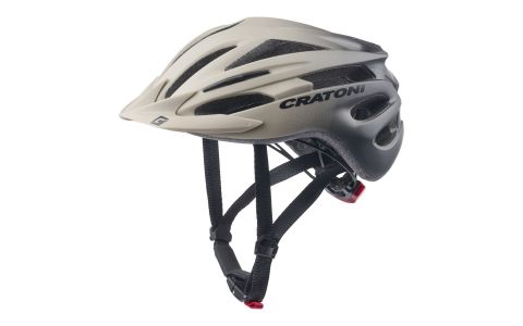 Dětská helma CRATONI Pacer Jr. Darksand-Black Matt  - S-M (54-58 cm)