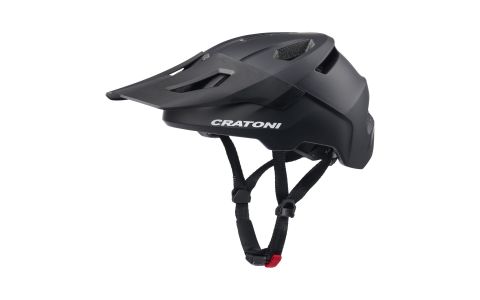 Dětská helma CRATONI WildCat Black Matt  - S-M (49-56 cm)