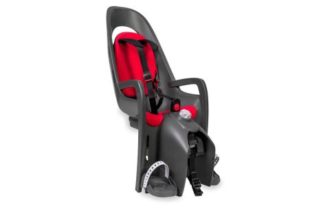 Detská sedačka na nosič HAMAX Caress Grey/Red Detská sedačka na nosič HAMAX Caress Grey/Red