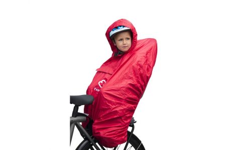 Pláštenka na cyklosedačku HAMAX Rain Red