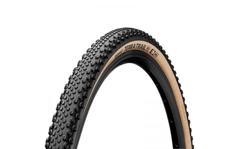 Plášť CONTINENTAL Terra Trail ShieldWall kevlar Cream - 700x40C