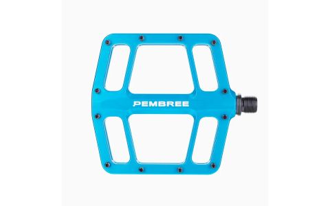 Pedály PEMBREE D3A Flat Pedal Větší/Large - Turquoise