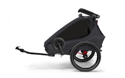 Vozík QERIDOO KidGoo1 Dark Steel Grey