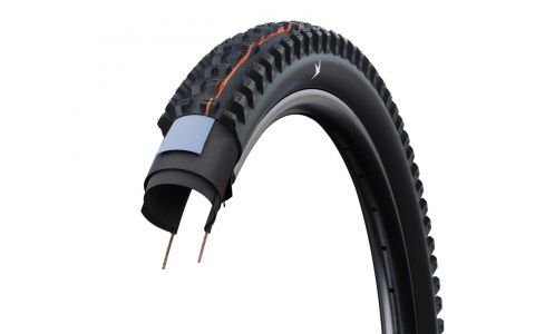 Plášť SCHWALBE Tacky Chan Trail Pro TLR SOFT Radiál - 27.5x2.50