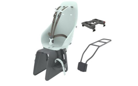 URBAN IKI Zadná sedačka na bicykel s adaptérom a nosičom na rám SET