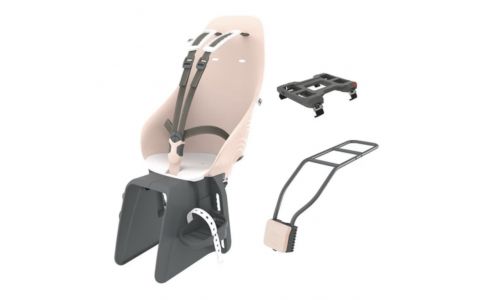 URBAN IKI Zadná sedačka na bicykel s adaptérom a nosičom na rám SET