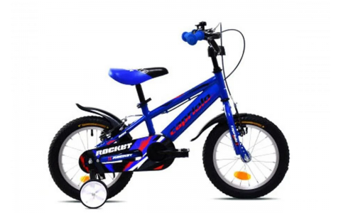DETSKÝ BICYKEL CAPRIOLO ROCKET 18" MODRÝ