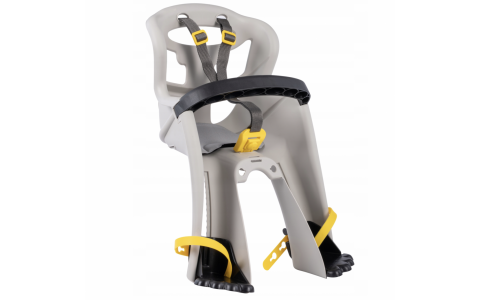 Bellelli tatoo plus predná detská cyklosedačka sivá