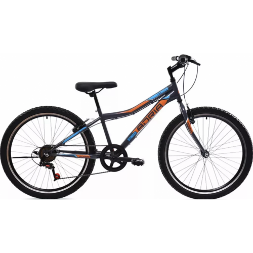 DETSKÝ BICYKEL CAPRIOLO ADRIA STINGER 24/7HT GRAY-ORANGE