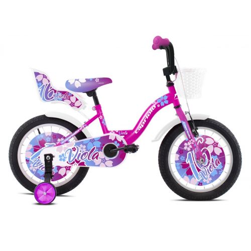DETSKÝ BICYKEL CAPRIOLO Viola BMX 16" fial.ruž.