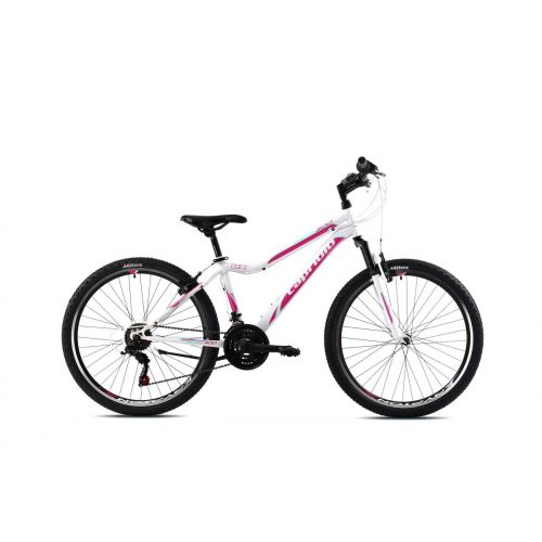 HORSKÝ BICYKEL CAPRIOLO DIAVOLO DX 600 FS 26&quot;/17&quot;  RUŽOVO-BIELY 2023