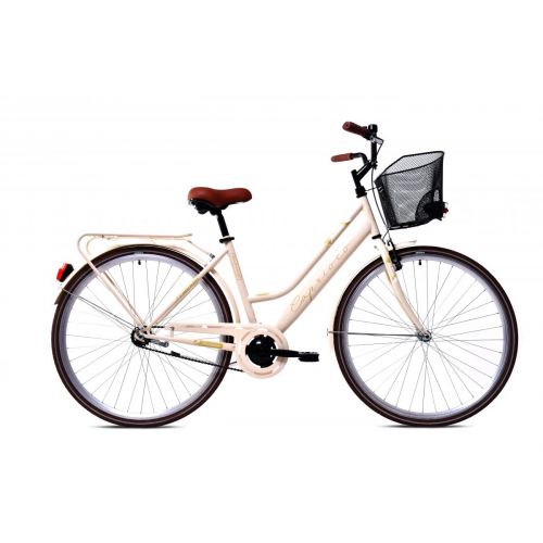 MESTSKÝ BICYKEL CAPRIOLO AMSTERDAM LADY 28HT beige