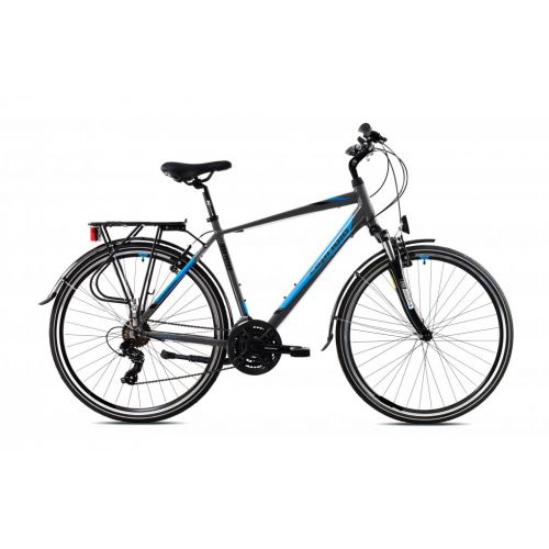 TREKINGOVÝ BICYKEL CAPRIOLO TOURING ROADSTER -28 MAN grey