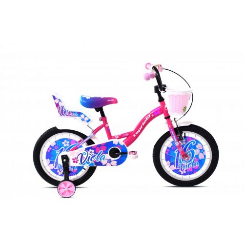 DETSKÝ BICYKEL CAPRIOLO VIOLA BMX 16&quot; RUŽOVO-MODRÝ 2024