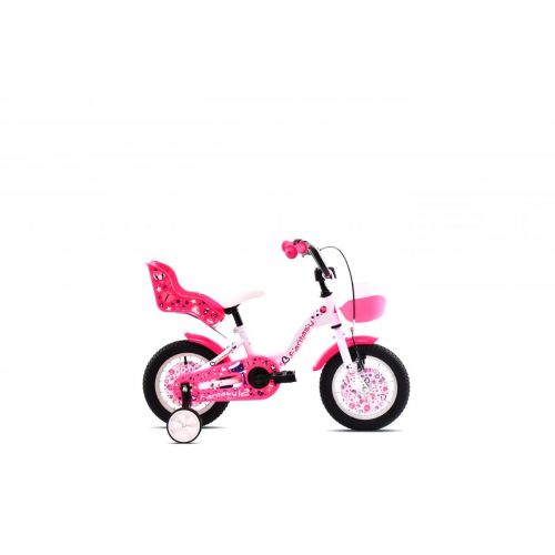 DETSKÝ BICYKEL CAPRIOLO BMX 12"HT FANTASY white-pink