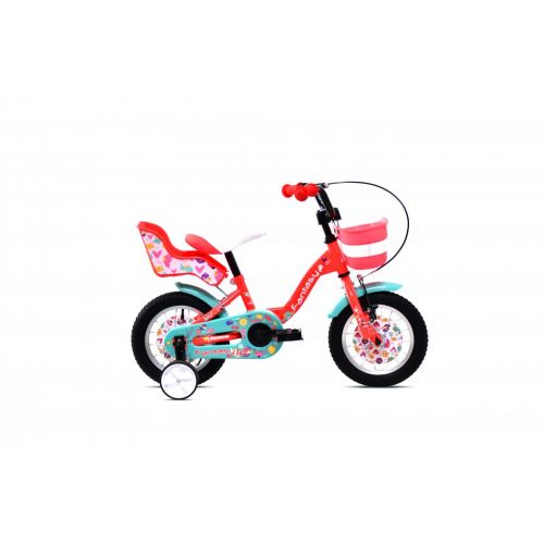 DETSKÝ BICYKEL CAPRIOLO FANTASY BMX HT &quot;12&quot; PINK-TURQ. 2024