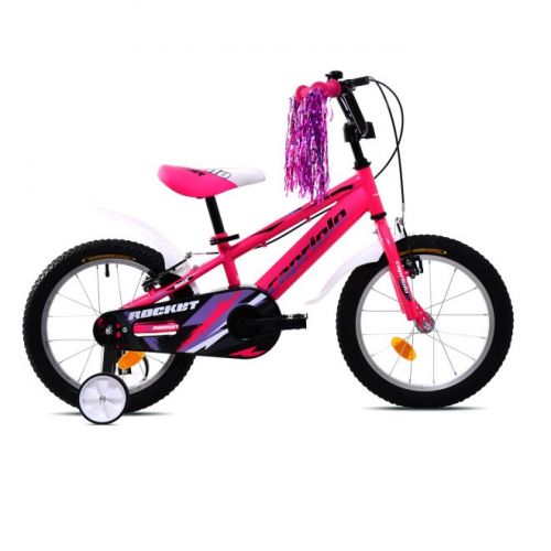 DETSKÝ BICYKEL CAPRIOLO ROCKET 18&quot; PINK