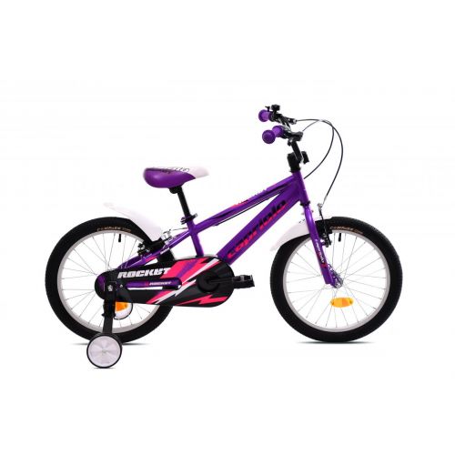 DETSKÝ BICYKEL CAPRIOLO ROCKET 16&quot; FIALOVY
