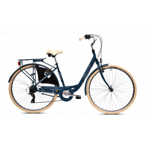 MESTSKÝ BICYKEL CAPRIOLO DIANA S 28&quot;/18&quot; MATT BLUE
