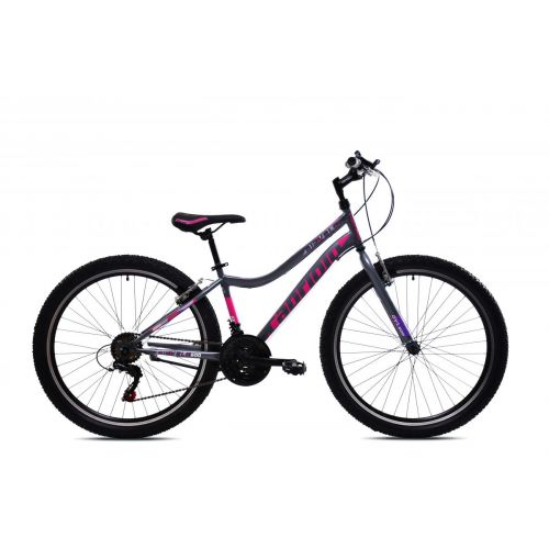 DETSKÝ BICYKEL CAPRIOLO DIAVOLO 600/18HT grey-pink