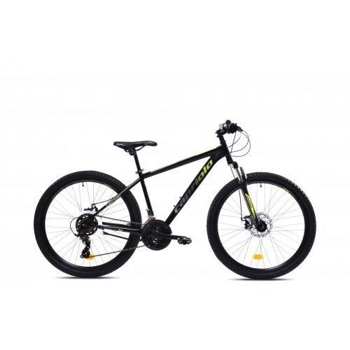 HORSKÝ BICYKEL CAPRIOLO OXYGEN &quot;26/16&quot; ČIERNO-ZELENY