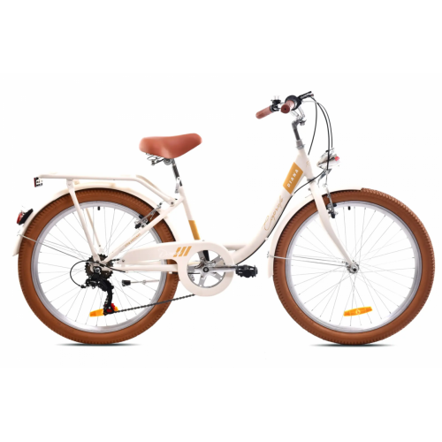 DETSKÝ BICYKEL CAPRIOLO CTB DIANA 24" beige