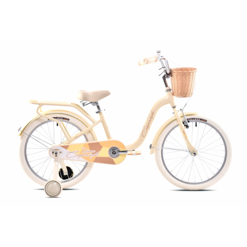 DETSKÝ BICYKEL CAPRIOLO DIANA KID 20"HT beige