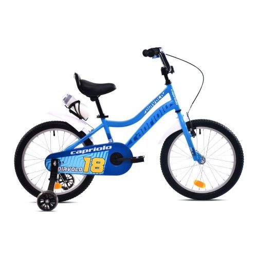 DETSKÝ BICYKEL CAPRIOLO DIAVOLO KID 18"HT blue yellow
