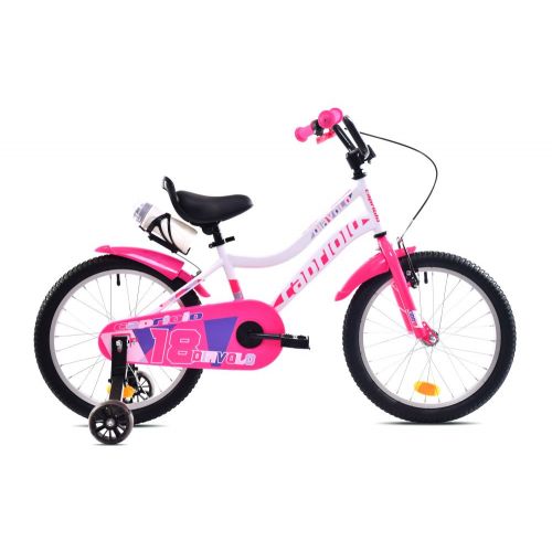 DETSKÝ BICYKEL CAPRIOLO DIAVOLO KID 18"HT pink-violet