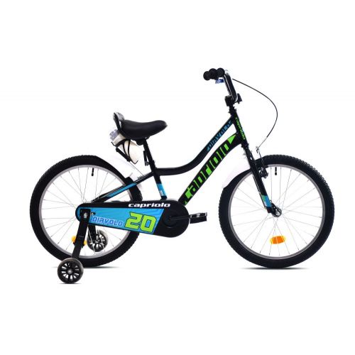 DETSKÝ BICYKEL CAPRIOLO DIAVOLO KID 20"HT black green