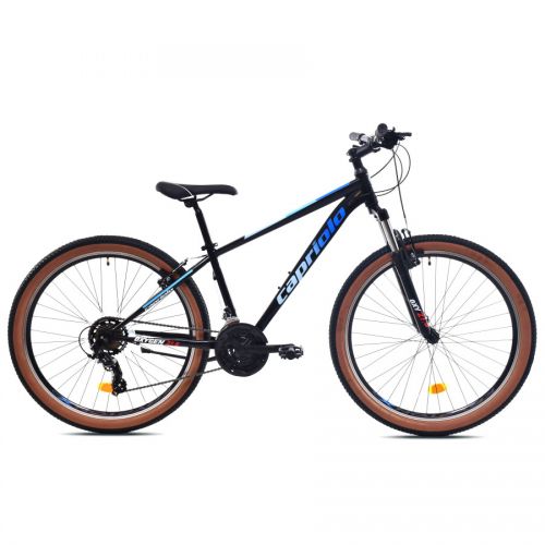 HORSKÝ BICYKEL CAPRIOLO MTB OXYGEN 27.5"/21HT 15" V-BRAKE black