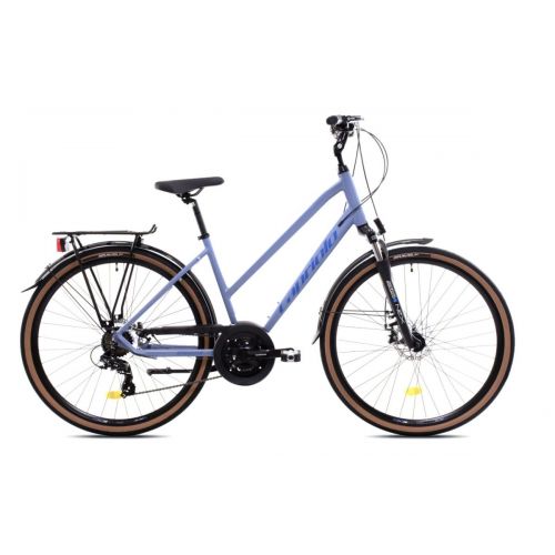 MESTSKÝ BICYKEL CAPRIOLO TOUR-ROADSTER TRAPEZ 28" blue