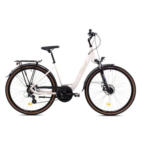 MESTSKÝ BICYKEL CAPRIOLO TOUR-ELEGANCE L 28"/14AL cream