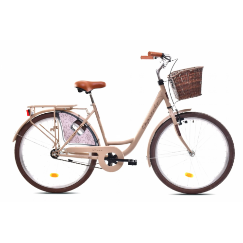 MESTSKÝ BICYKEL CAPRIOLO TOUR-DIANA CITY 26"/1 Mocca