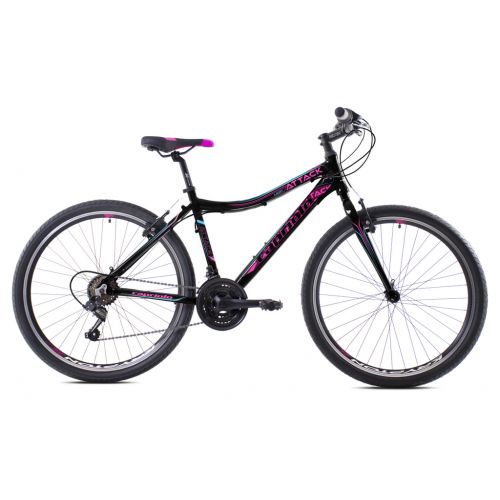 HORSKÝ BICYKEL CAPRIOLO ATTACK LADY 17&quot; RUŽOVO-ČIERNÝ, 2022