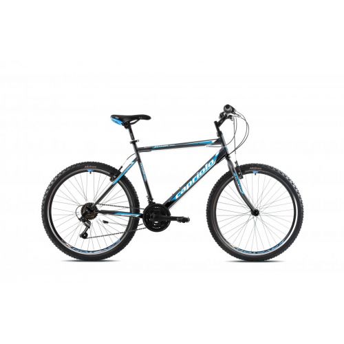 HORSKÝ BICYKEL CAPRIOLO MTB PASSION M 26"/18HT grey blue 23"