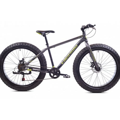 FAT BIKE CAPRIOLO FAT BOY 26 GRAY-YELLOW
